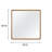 Small Mirror - Latte