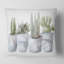 Carré, cactus et plantes grasses V - Coussin Farmhouse-60158512