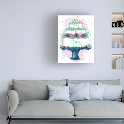 Art sur toile, gateau de mariage, Bolinda, Melinda Hipsher