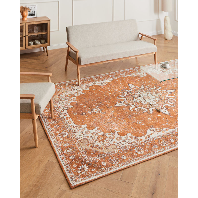 Oriental Jacquard Area Rug, Rectangle 200 x 300 cm
