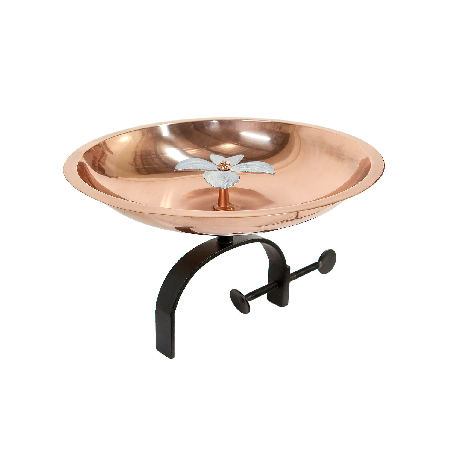 Sejer Birdbath with Over Rail Bracket