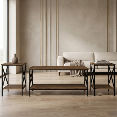 Ensemble de tables basses 3 pièces Chanute