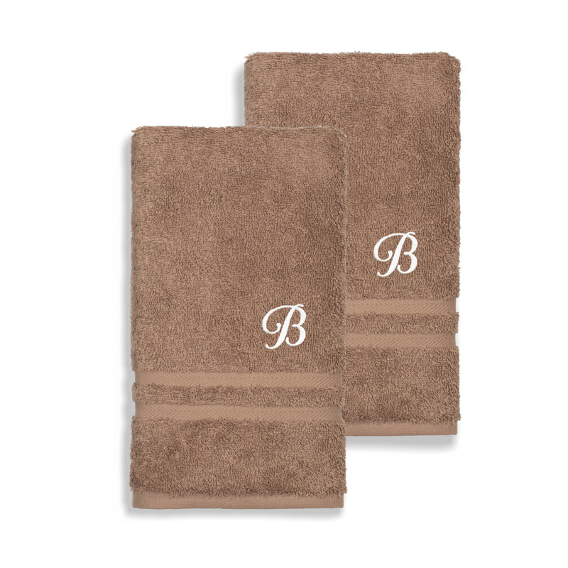 Denzi 100% Cotton Hand Towel, B, Latte