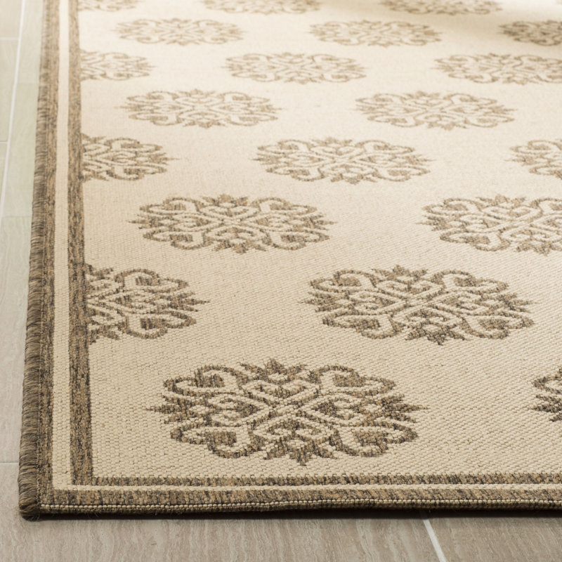 Burnell Performance Floral Indoor/Outdoor Area Rug, Runner 2'2" x 8'