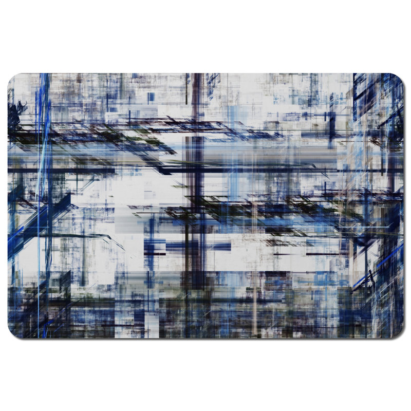 Fruithurst Polyester, Wood Abstract Rectangle Placemat