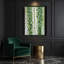 "Watercolor Botanical 77", art mural sur toile verte-432139107