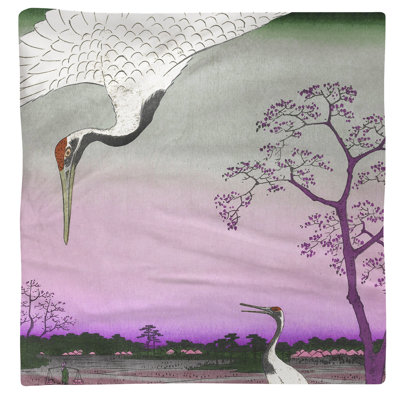 Utagawa Hiroshige Cotton No Pattern Square Napkin