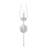 26.25 inch Brushed Nickel 1 Light Wall Sconce-123223130