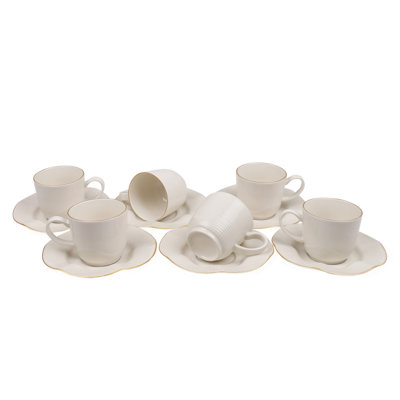 Ensemble de 6 tasses à thé Lebo