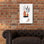 Art mural en verre Winston Porter «Abstract Minimalist Shapes No 2» par Andreas Magnusson