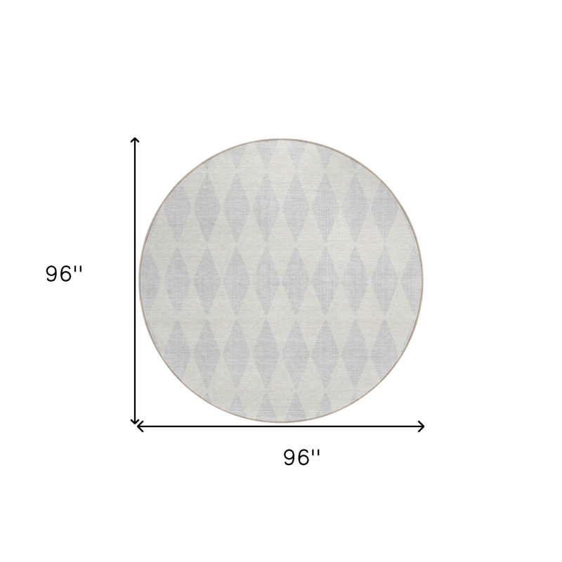 Tapis rond 8 po