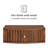 Emblyn Solid Wood Wall Mounted Shelves