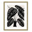 «Black and White Pots Plant I» par Daniela Santiago - reproduction de cadre photo-63616362-63616356