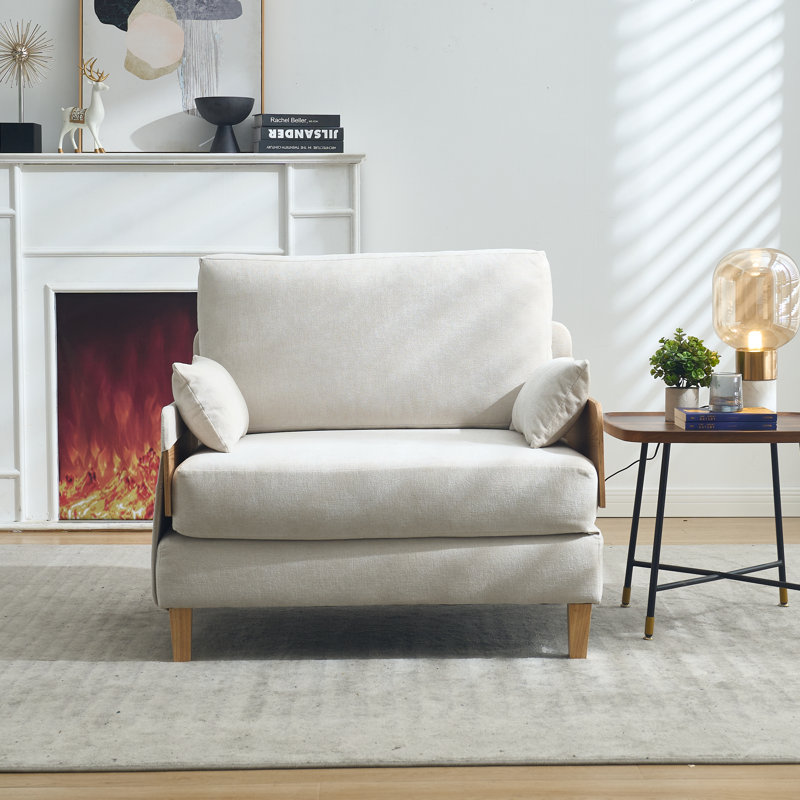Space-Saving 3-in-1 Convertible Sofa Bed Recliner, Mid-Century Modern Design for Small Spaces, Multi-Functional Furniture with Removable Storage Pockets