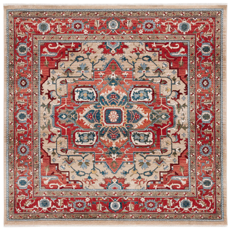 Lauren Ralph Lauren Quentin Performance Oriental Rug, Square 6'7"