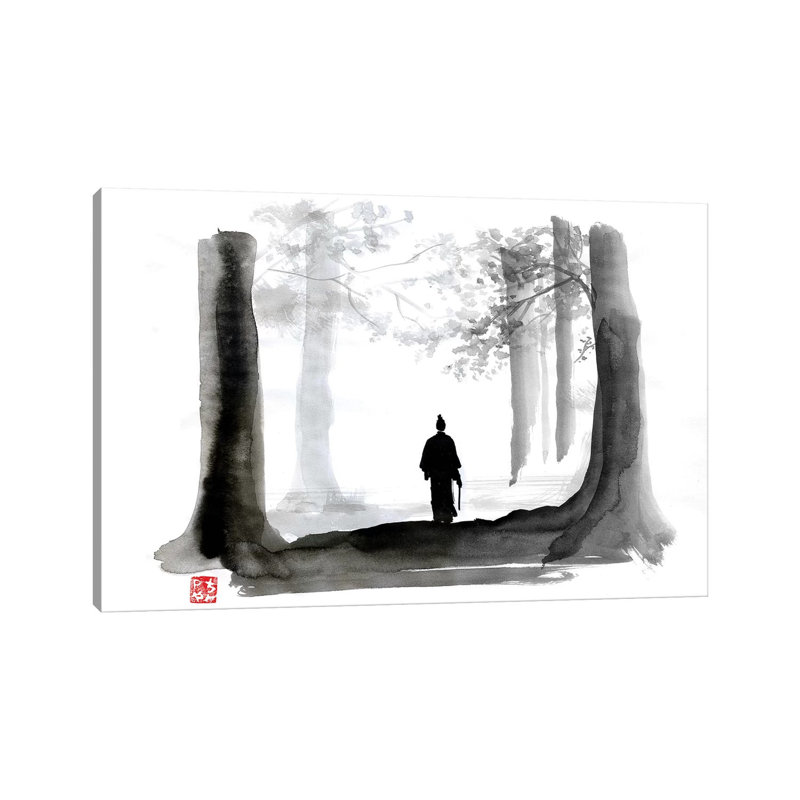 «Sword of Doom» par Péchane, reproduction d'art sur toile tendue, H 8 po x l 12 po x P 0,75 po