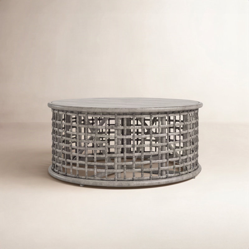 Formentera Solid Wood Top Coffee Table