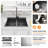 33 " L Drop-In Double Bowl Stainless Steel Kitchen Sink