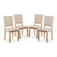 Chaise d'appoint rembourrée Quain-120234910