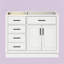 42" Single Bathroom Vanity Base only-60379975-18607504