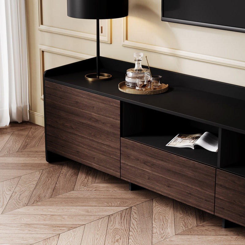 Eratial TV Stand Media Console for Tvs up to 85'' with Storage Drawer and Cabinet