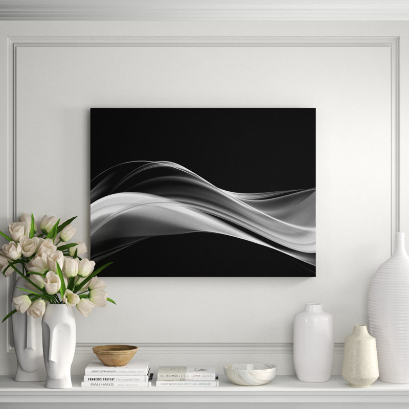 Fog Print, 36" H x 86" W x 2.5" D, Acrylic Photo Paper