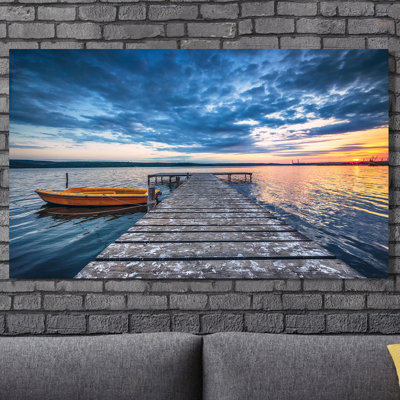 " Small Dock And Boat 1 "