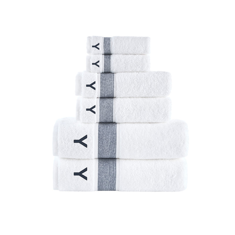 Dieter 6 pcs Towel Set, Navy, Y