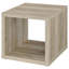 Table de bout carrée en bois d'ingénierie