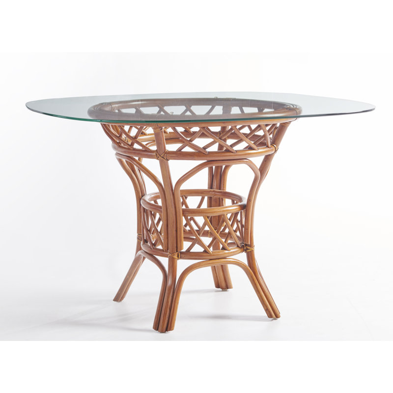 Sanders 4 - Person Pedestal Dining Set, Sachi Pool