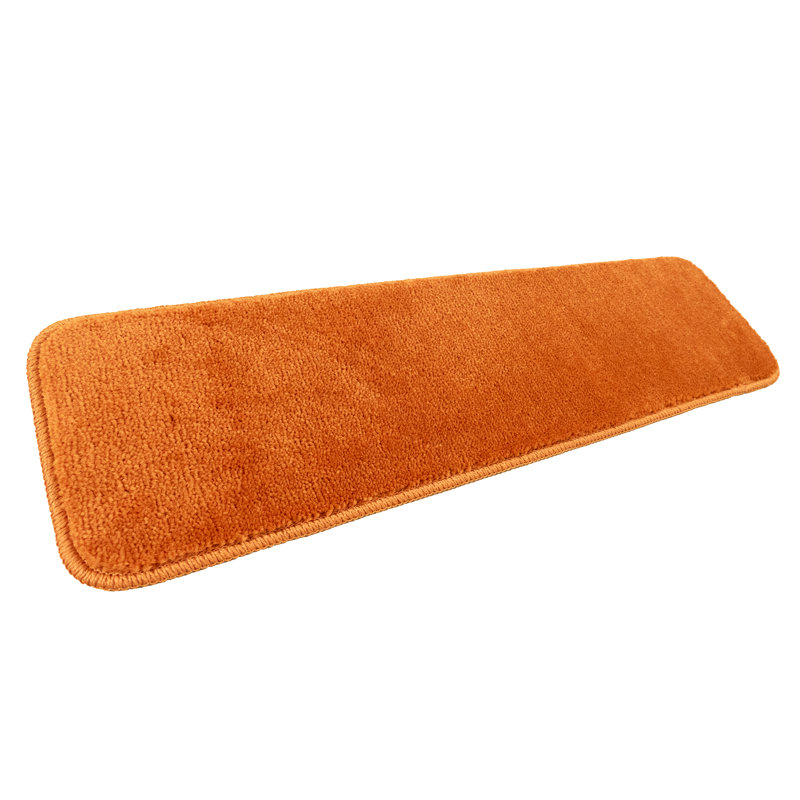 Tapis d'escalier intérieur antidérapant Comfy Collection, Beige, Rectangle 7 po x 2 pi, Ensemble de 13