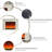 White Solid Wood Electric Fireplace-114000162-114000163