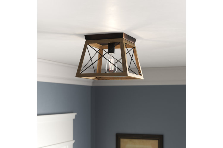 1-Light 9.5" Flush Mount