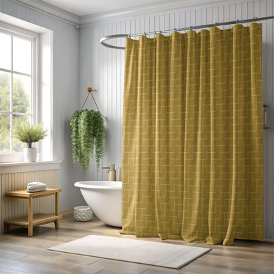 Rideau de douche Elegant Spectrum - Premium