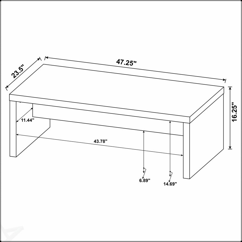 Table basse Brianna Mango