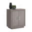Armoire de rangement, finition gris moyen