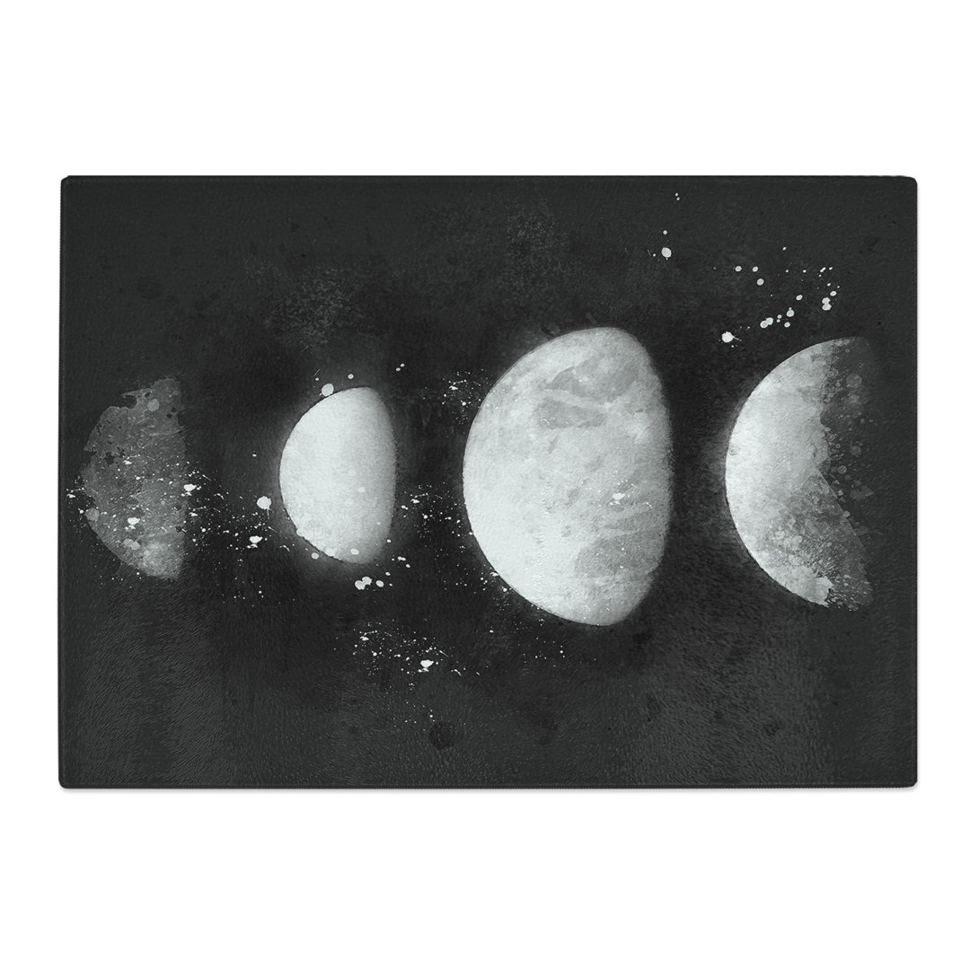 Tempered Glass Moons of Jupiter Chopping Board