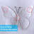 Metal Butterfly Wall Decor Outdoor Fence Wall Art Decor Hanging Decoration For Garden Yard Living Room Bedroom Balcony4 Pack