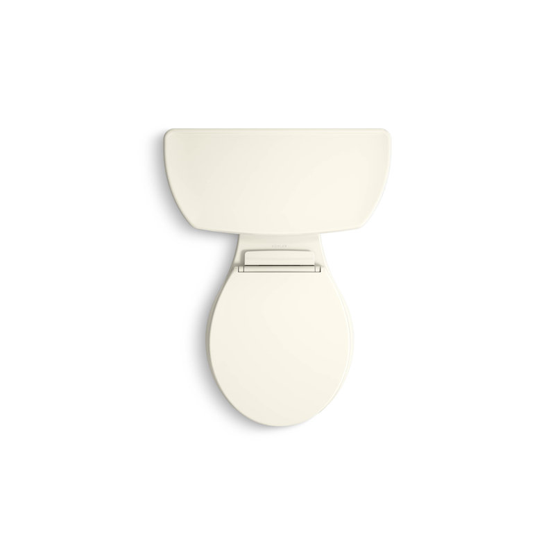 Highline Tall Two-Piece Round-Front Toilet, 1.28 Gpf, Beige