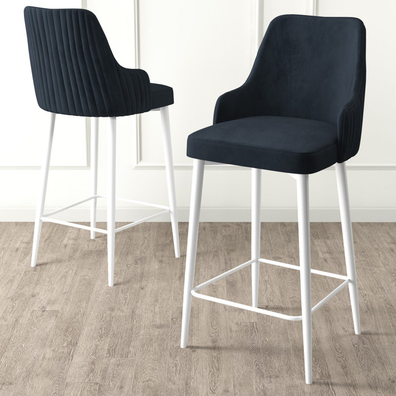 Ensemble de tabouret de bar Conway, Cappuccino, 4