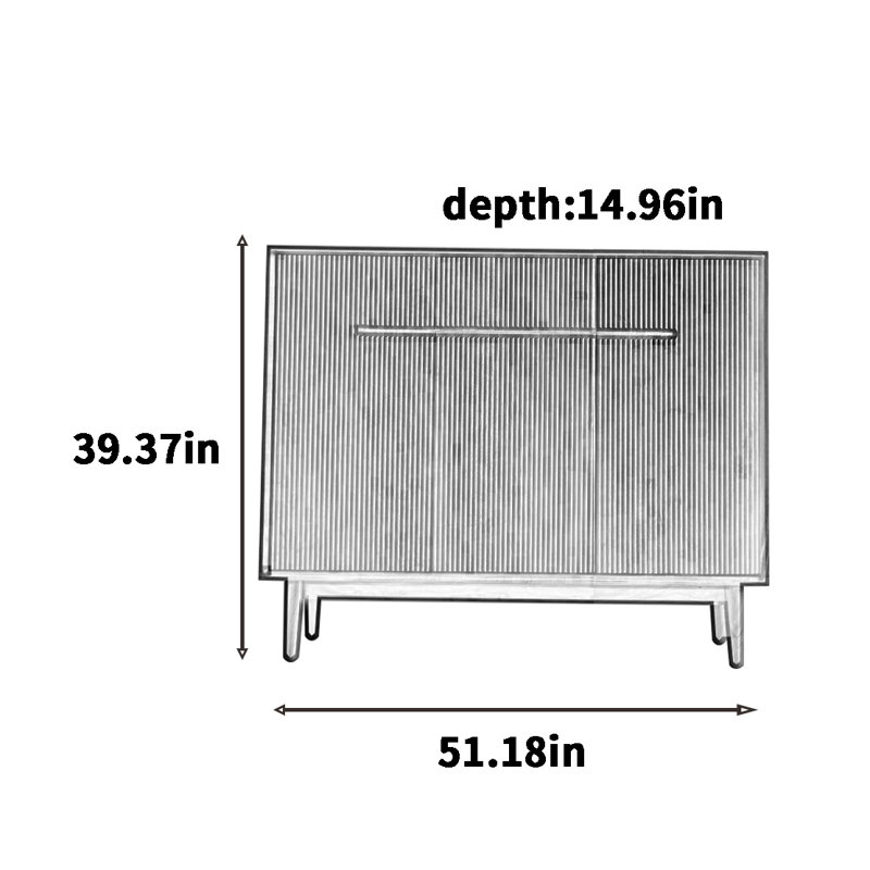 22 Pair Shoe Storage Cabinet