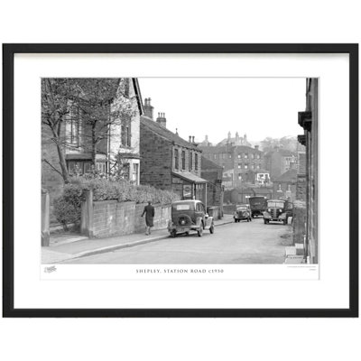 Shepley, Station Road C1950 1 Piece Single Picture Frame Wall Art