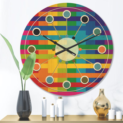Solid Wood Wall Clock