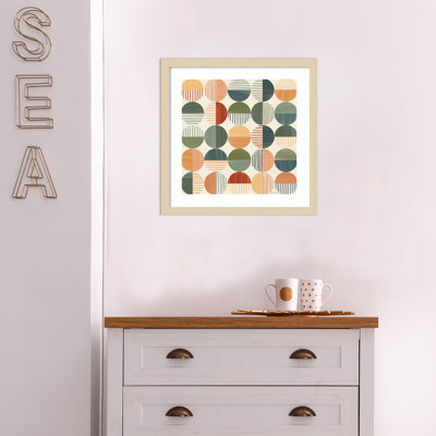 «Born to Roam Pattern II» par Janelle Penner - reproduction encadrée