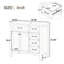 Meuble-lavabo simple avec plateau 35,98 po Nyja