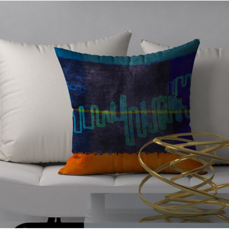 Housse de coussin carrée Gardette, H 20 po x l 20 po x p 5 po