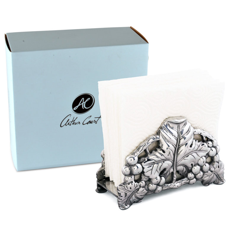 Grape Metal Napkin Holder