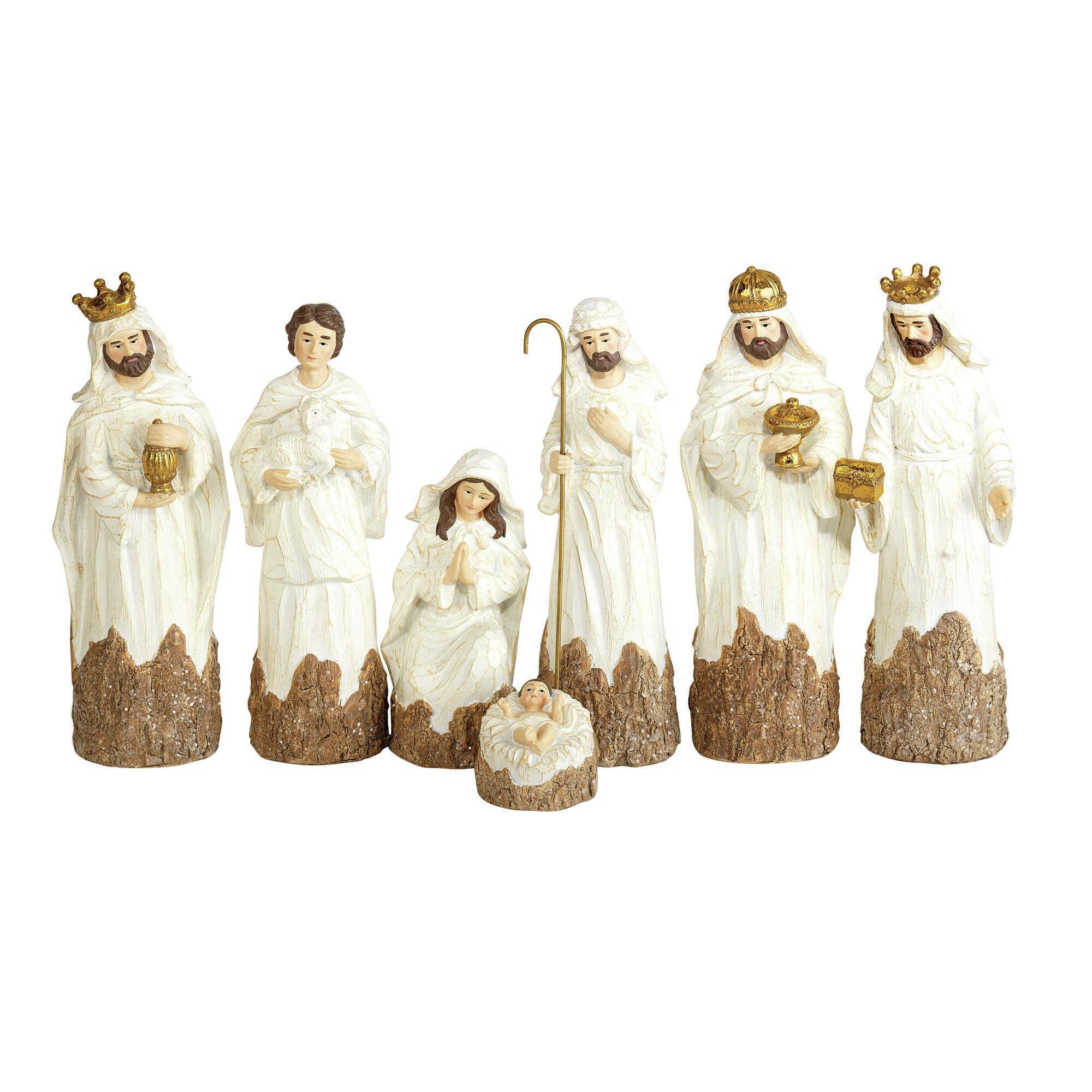 The Holiday Aisle® Christmas Decorative Nativity Set | Wayfair