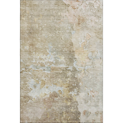 Premium Machine Washable Larock AMF1234 Abstract Rug