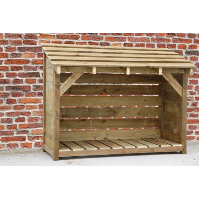 190cm W x 70cm D Wood Log Store